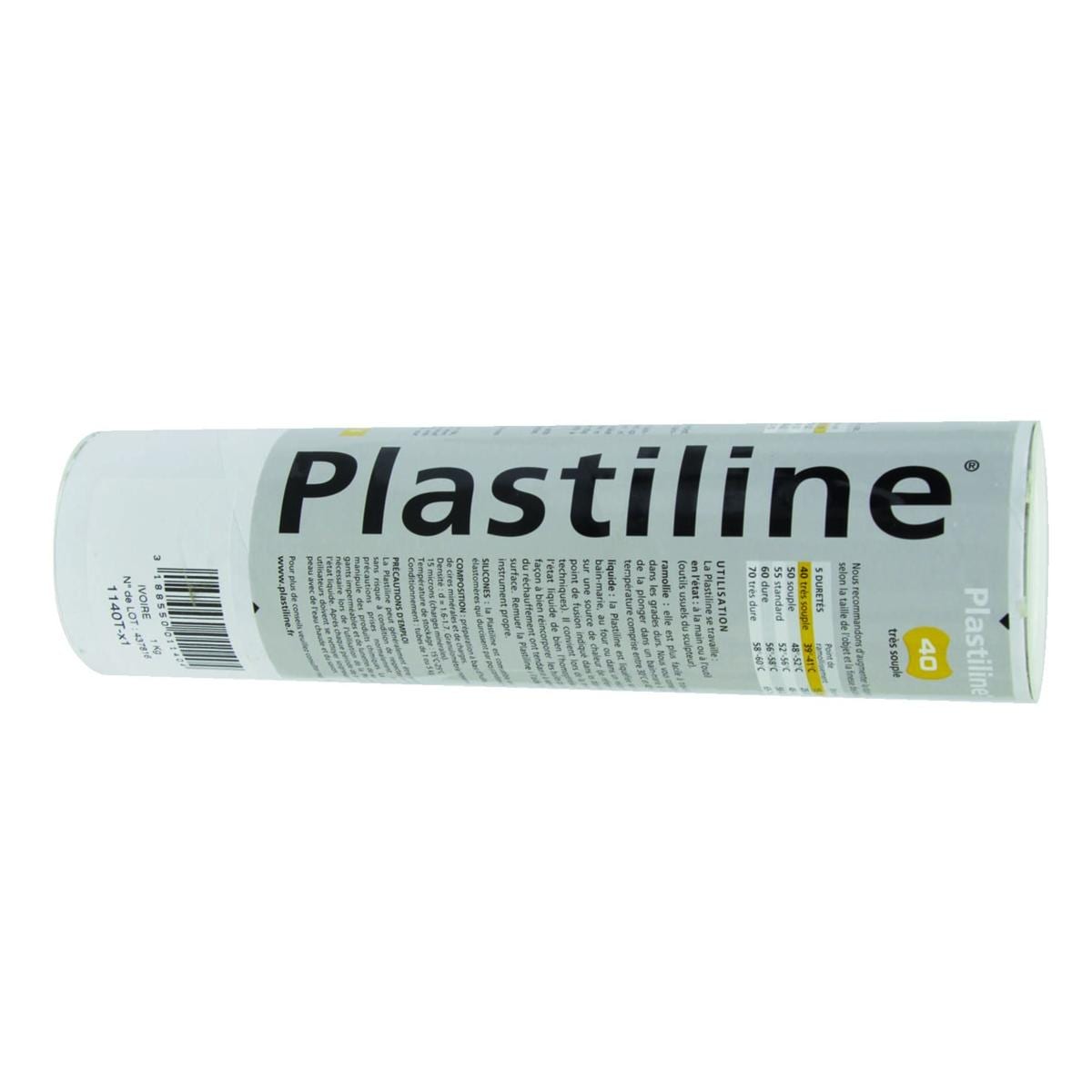 Plastiline - Ivoire - Le tube de 1Kg