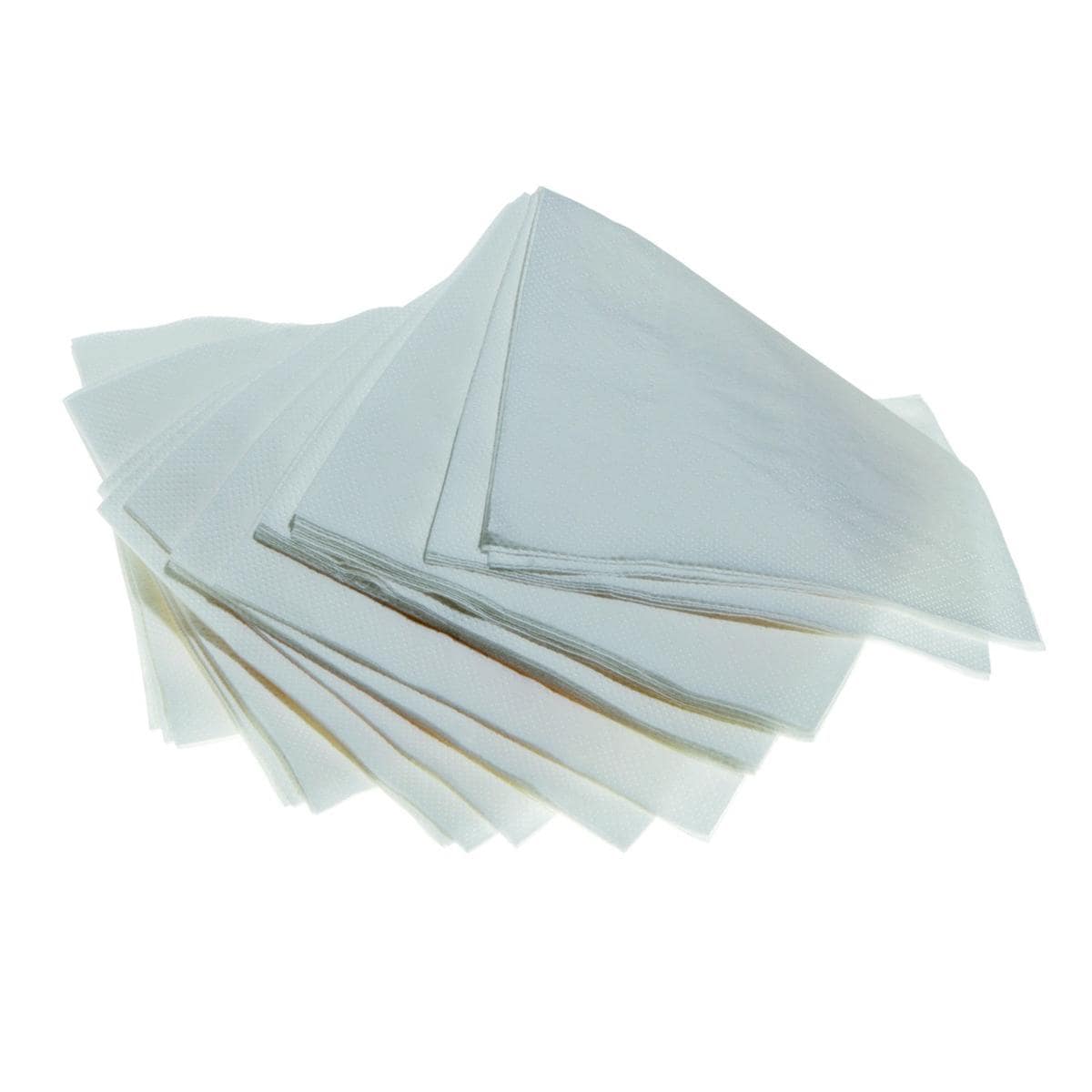 Serviettes co TORK - 30x30 - Blanches 2 Plis - Lot de 48 x 100