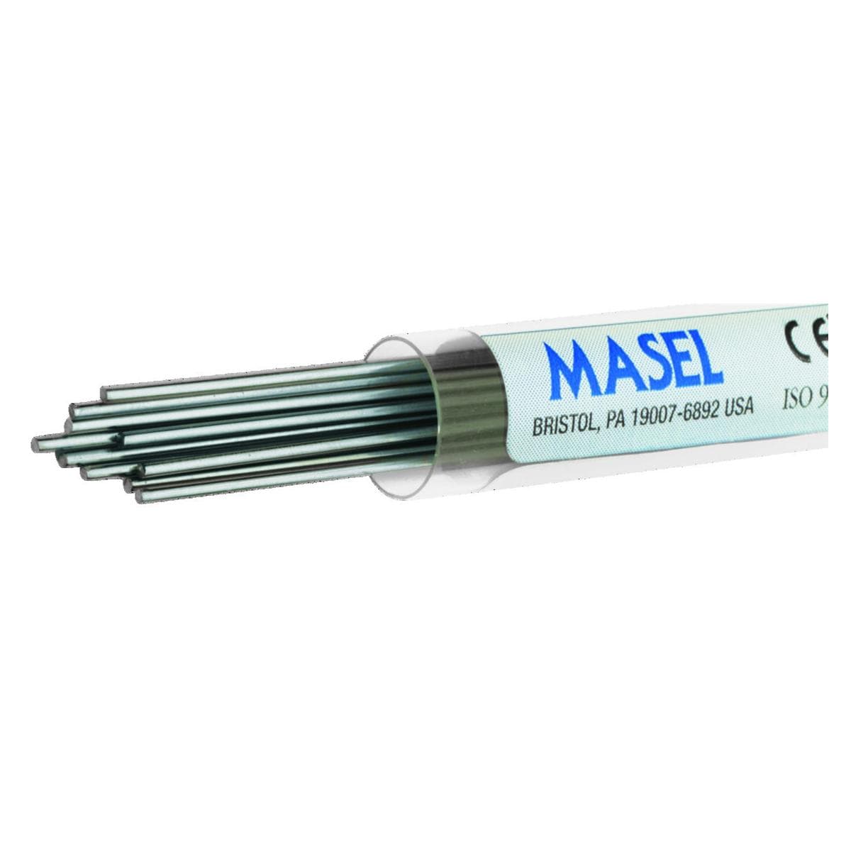 Fil acier rond en tige MASEL - Moyen - Calibre 21 - Tube de 50