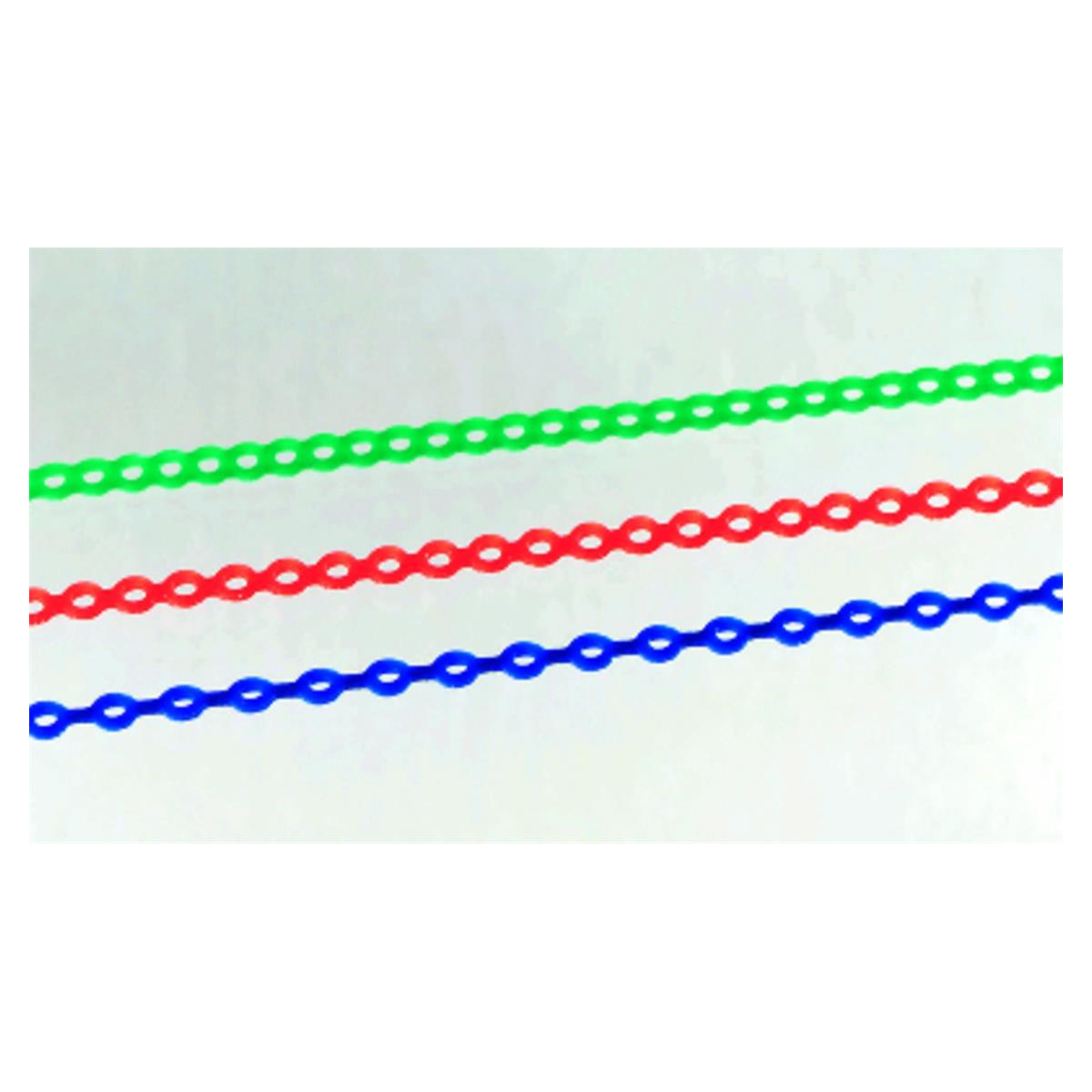Chanette lastique MASEL - Trs serre - Transparent - Bobine de 4,5m
