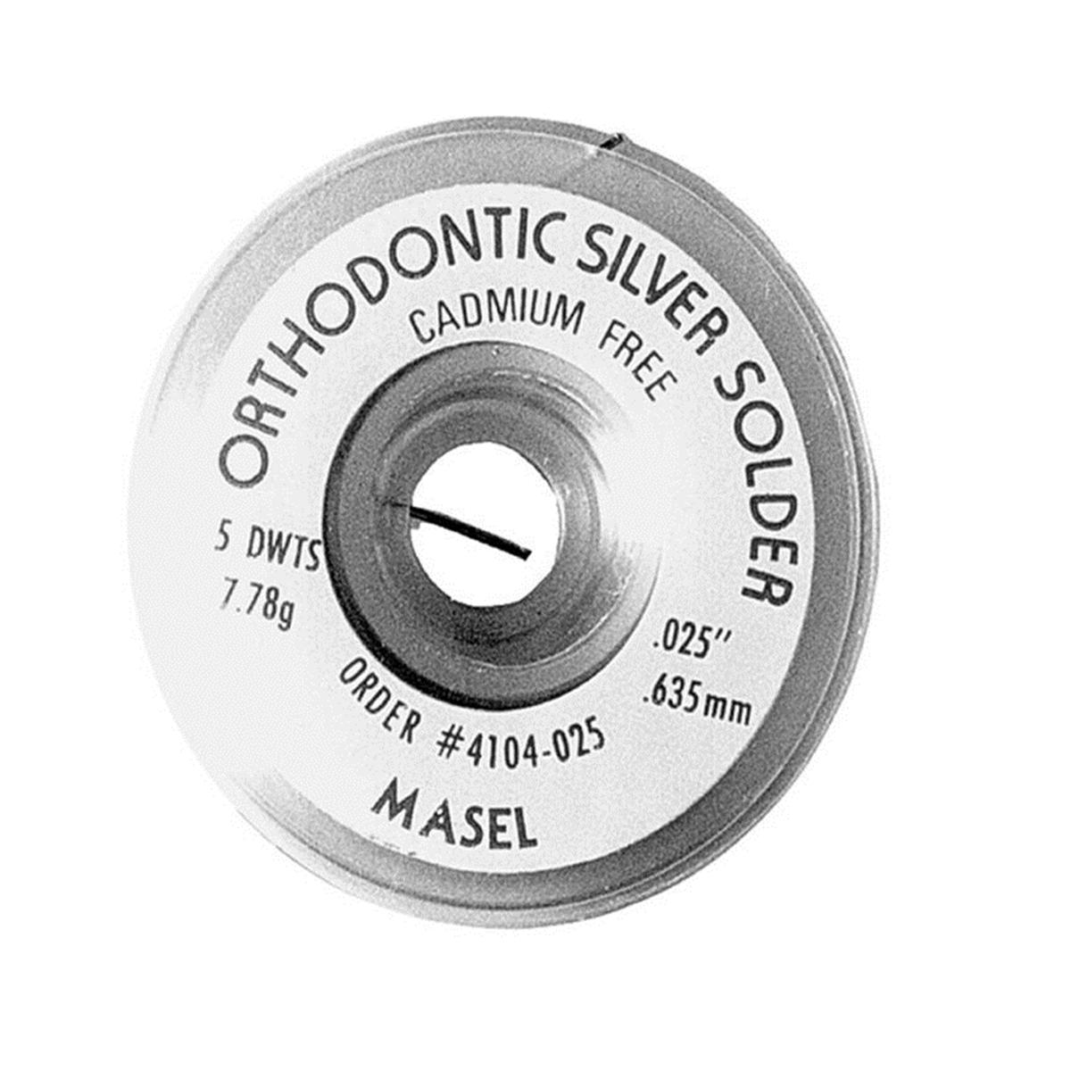Soudure Argent MASEL - 80 DWT 0,025 - Rouleau de 7,78g