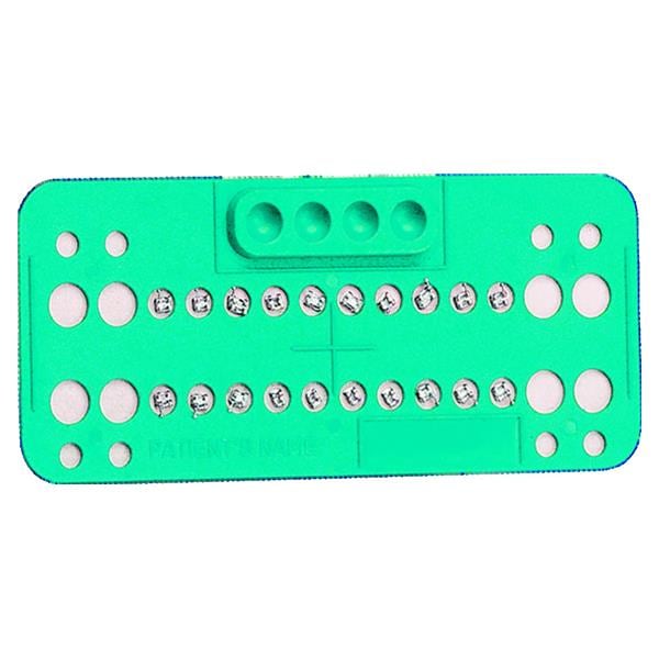 Bracket Avalon ORTHO-TECHNOLOGY - Roth 0,018 - 5x5 crochet 3/4/5 - Bote de 20