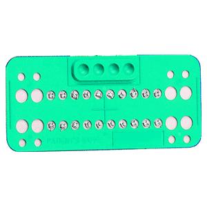 Bracket Avalon ORTHO-TECHNOLOGY - Roth 0,022 - 5x5 crochet - Bote de 20
