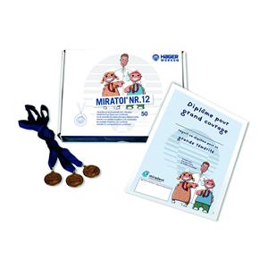 Set Mdailles HAGER & WERKEN - Bote de 50