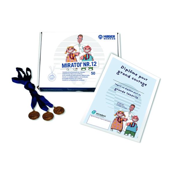 Set Mdailles HAGER & WERKEN - Bote de 50