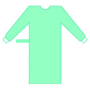 Blouse strile de protection PP CARDIVA - Lot de 50