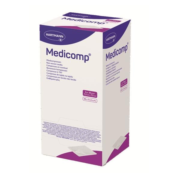Compresses Medicom striles 10 x 10cm - boite de 40 x 5 - Hartmann