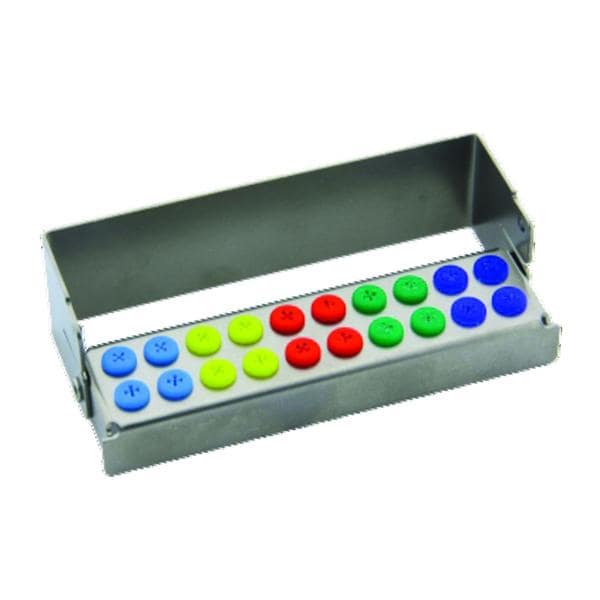 Porte-fraises Plug'in NICRHOMINOX - Support 20 perforations