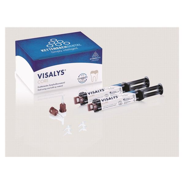 Visalys core blanc 2x5ml - 13860 - KETTENBACH