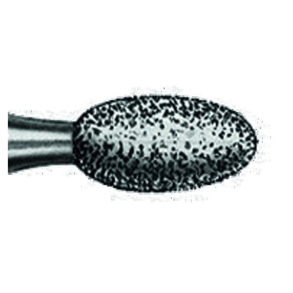 Fraise diamante KOMET - Ovale Ronde fin 379 314 023 - Bote de 5