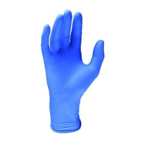 Gants latex Monoart EURONDA - Taille M - Bleu - Bote de 100