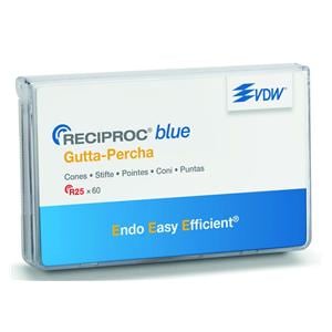 Pointes Gutta Percha Reciproc Blue DENTSPLY SIRONA - R40 - Bote de 60