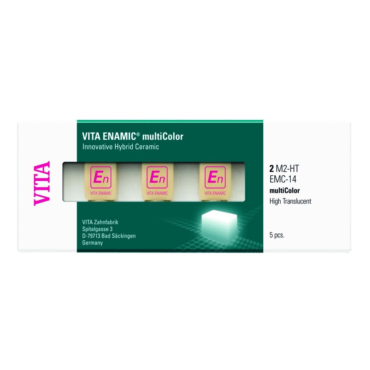 VITA Enamic MultiColor VITA - 1M2-HT EMC-14 - Bote de 5