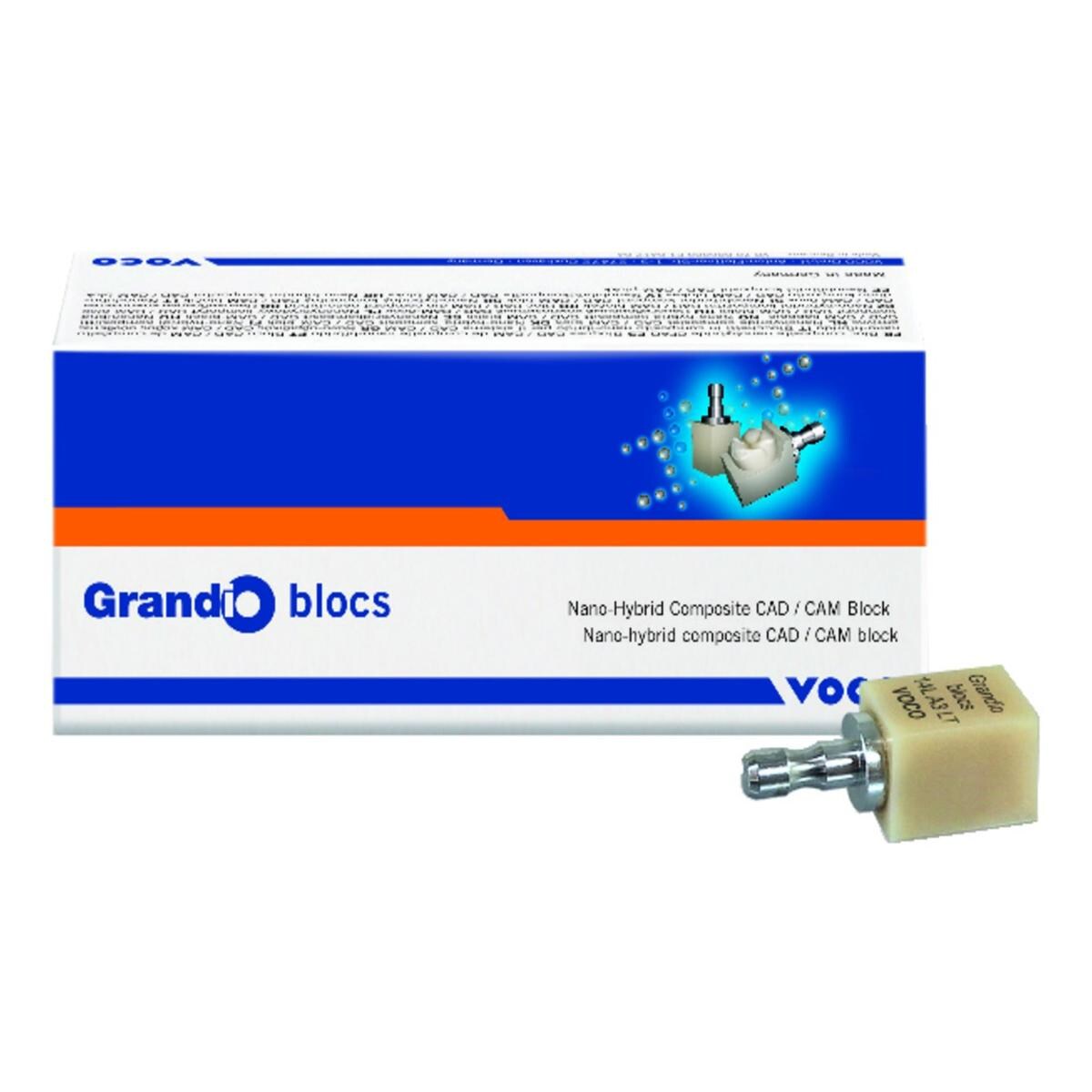 Blocs Grandio VOCO - HT A2 Taille 12 - Bote de 5