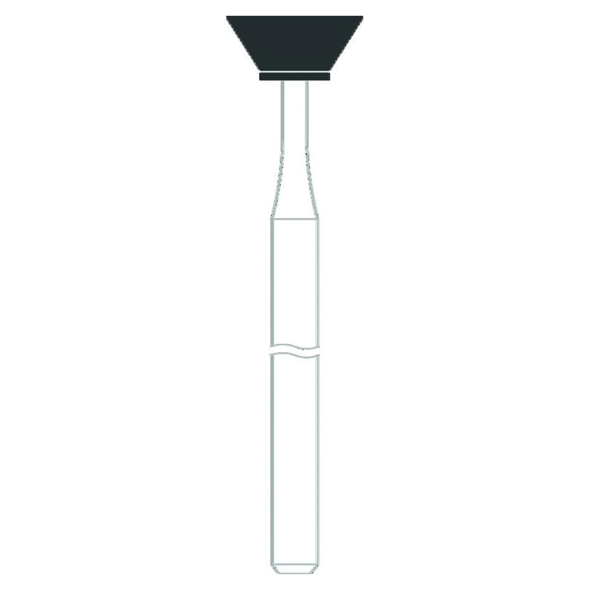 Pointes  polir PRIMA DENTAL - Vertes - Coupe - 7.0mm - HP - Bote de 12