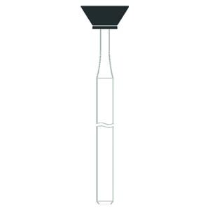 Pointes  polir PRIMA DENTAL - Vertes - Coupe - 7.0mm - HP - Bote de 12
