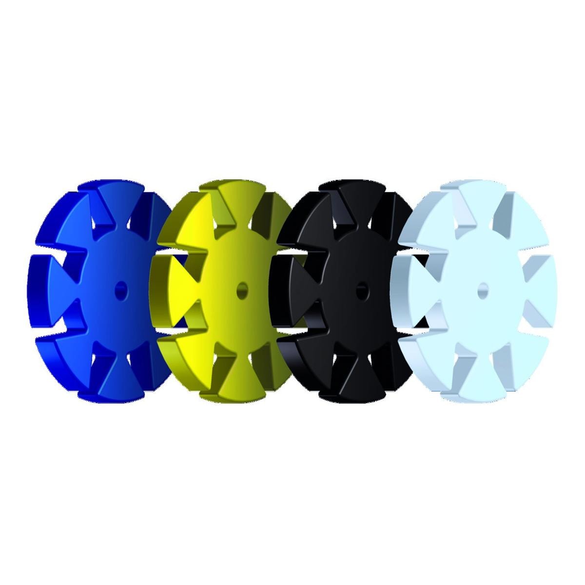 Safety MemoDisc FKG - Transparentes - Lot de 100