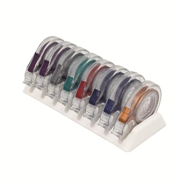 Distributeur ruban assortiment jewel 8 x 91cm ZIRC
