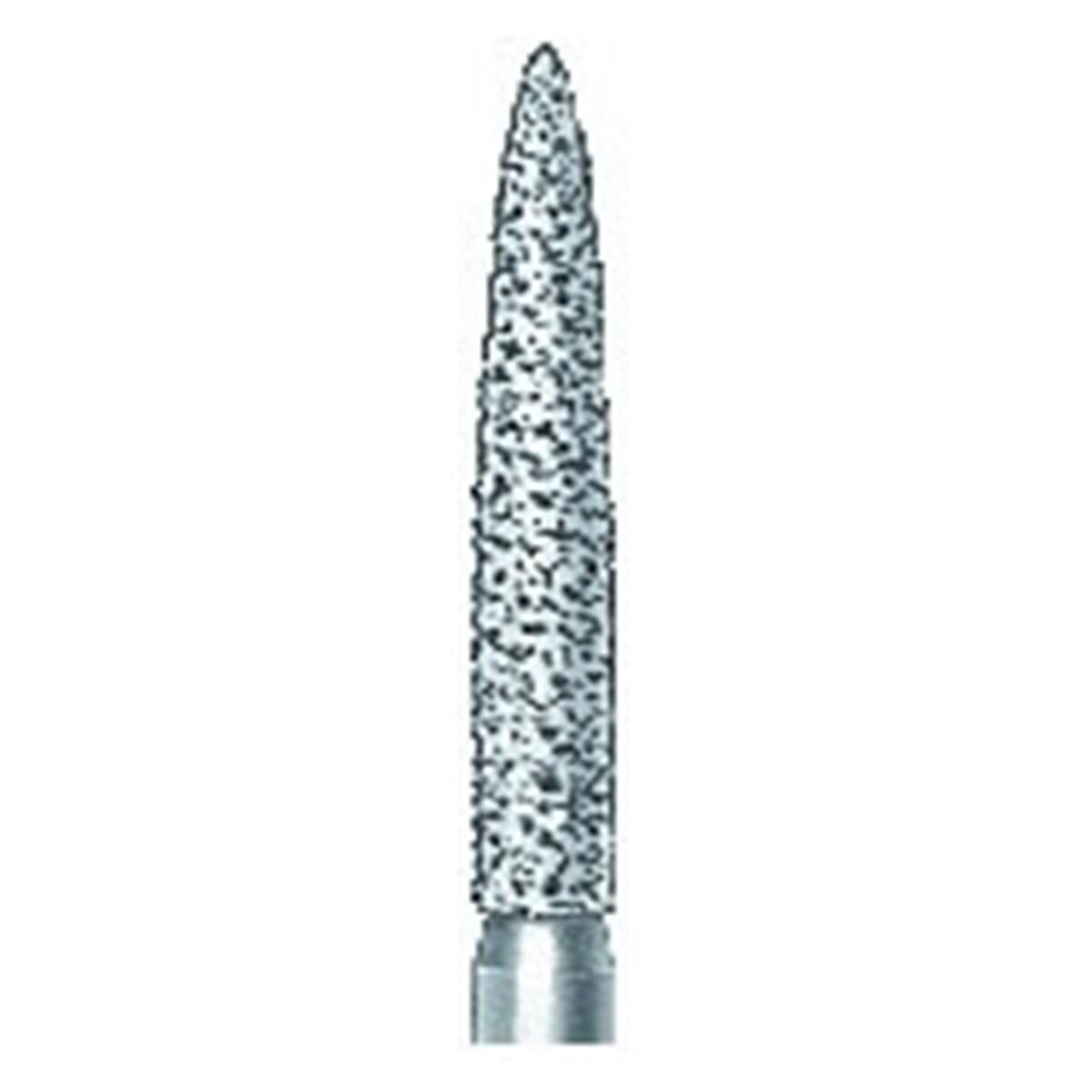 Fraise diamante KOMET - Flamme fin 863 314 014 - Bote de 5