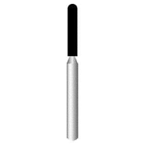 Fraise diamante KOMET - Cylindrique bout rond 880 314 014 - Bote de 5
