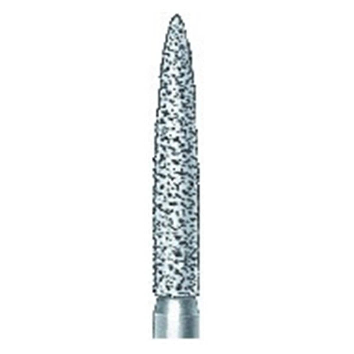 Fraise diamante KOMET - Flamme fin 863 314 016 - Bote de 5