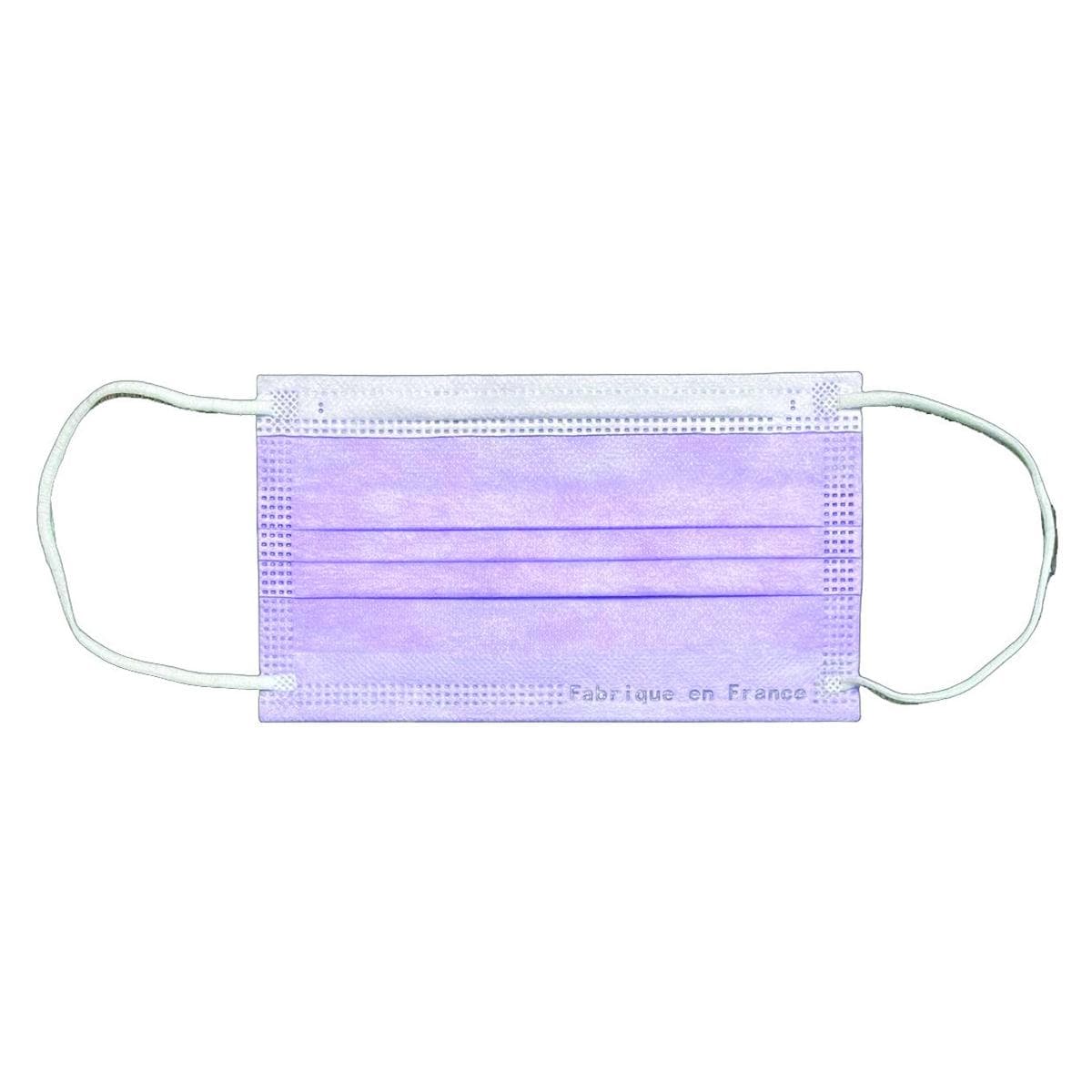 Masques chirurgicaux type IIR KB MEDICA - Adultes- Lilas- la boite de 50