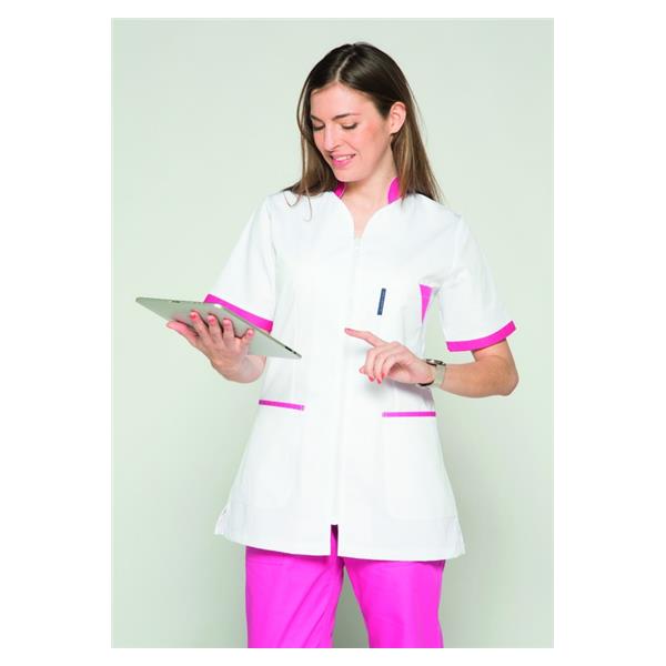 Tunique Aden SELEKTO - Blanc/Fuchsia - Taille XXL