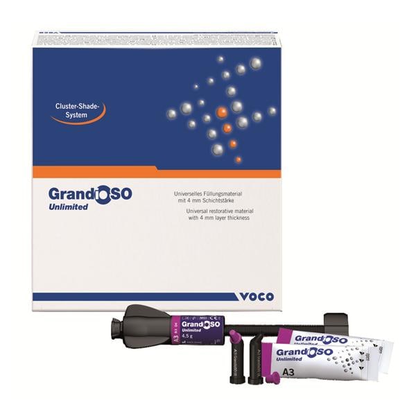 GrandioSo unlimited assortiment - 5 seringues de 4.5g - 6258 - VOCO