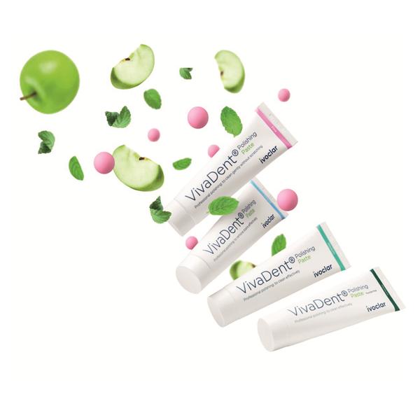 Tube de pte  polir 80g - grain fin - menthe - Ivoclar