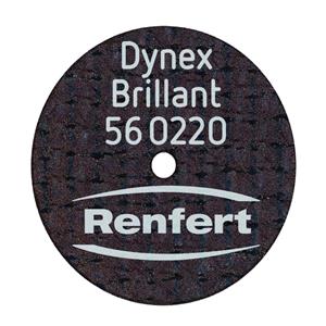 Disques Dynex Brillant RENFERT - 20 x 20 mm - La bote de 10