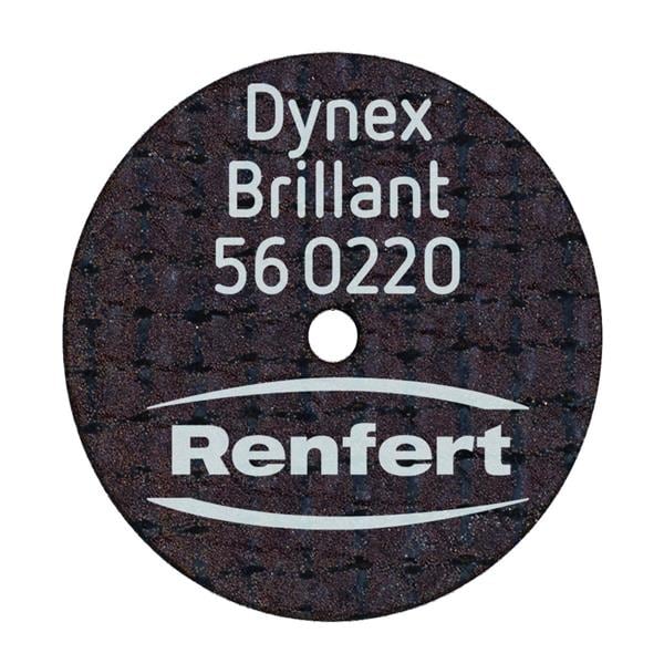 Disques Dynex Brillant RENFERT - 20 x 20 mm - La bote de 10