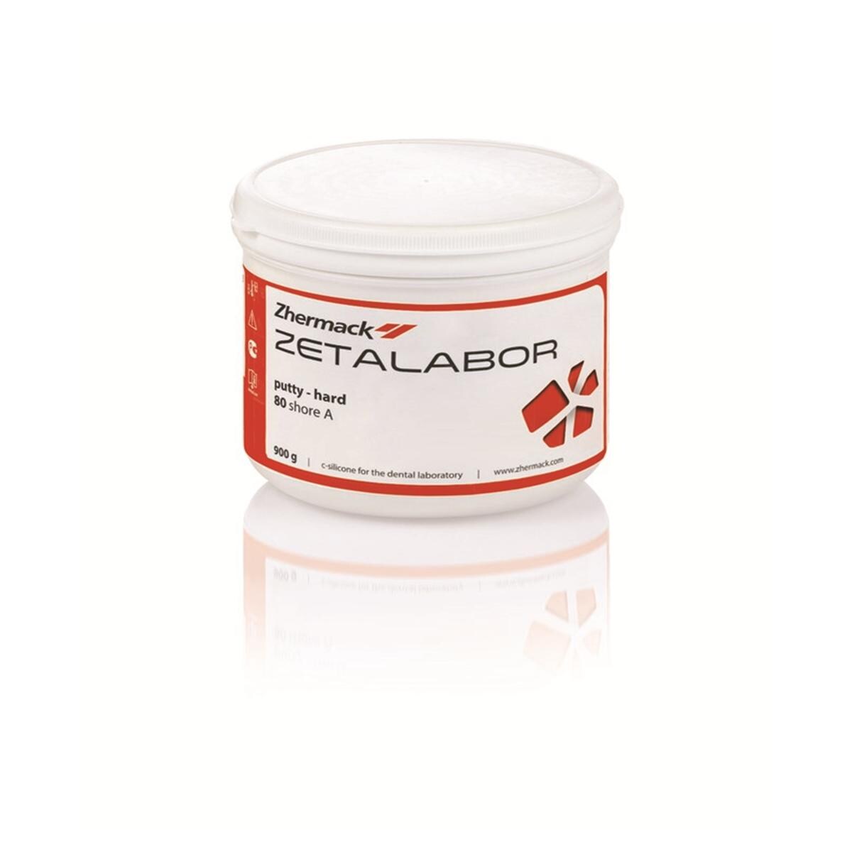 Zetalabor Silicone C rigide ZHERMACK - Pot de 900g