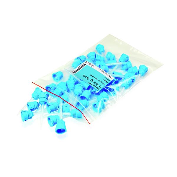 Embouts mlangeurs ZHERMACK Bleu clair le lot de 48