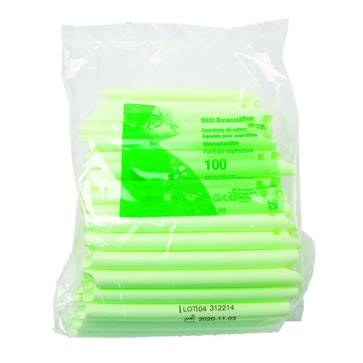 Canule Aspiration Bio - Sachet De 100 - HENRY SCHEIN