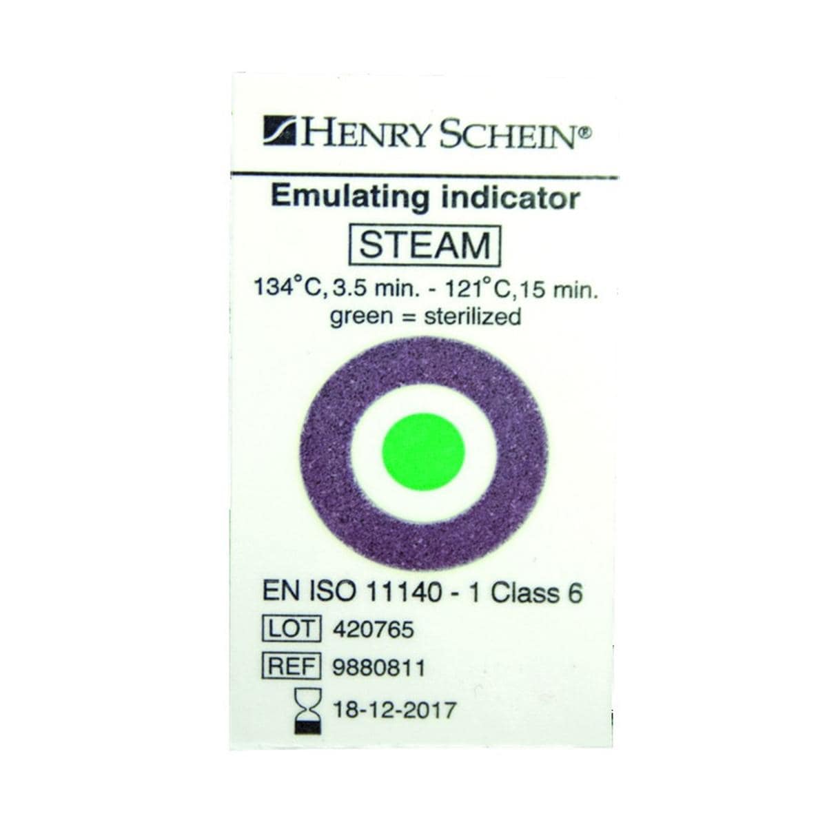 Indicateurs de strilisation classe 6 HENRY SCHEIN