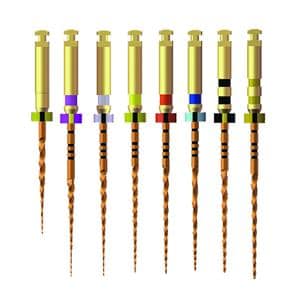 Limes Rotary NiTi U Coro C1 HENRY SCHEIN - mauve- 21mm- Lot de 6