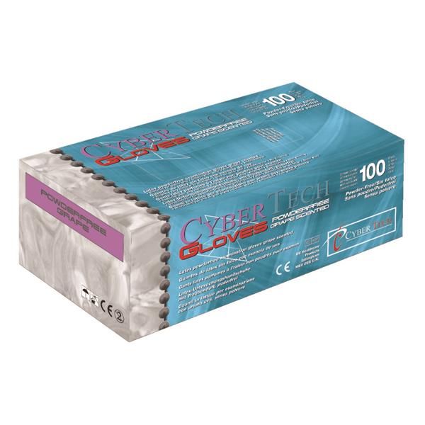 Gants Grape Sans Poudre Medium (100)  Cybertech