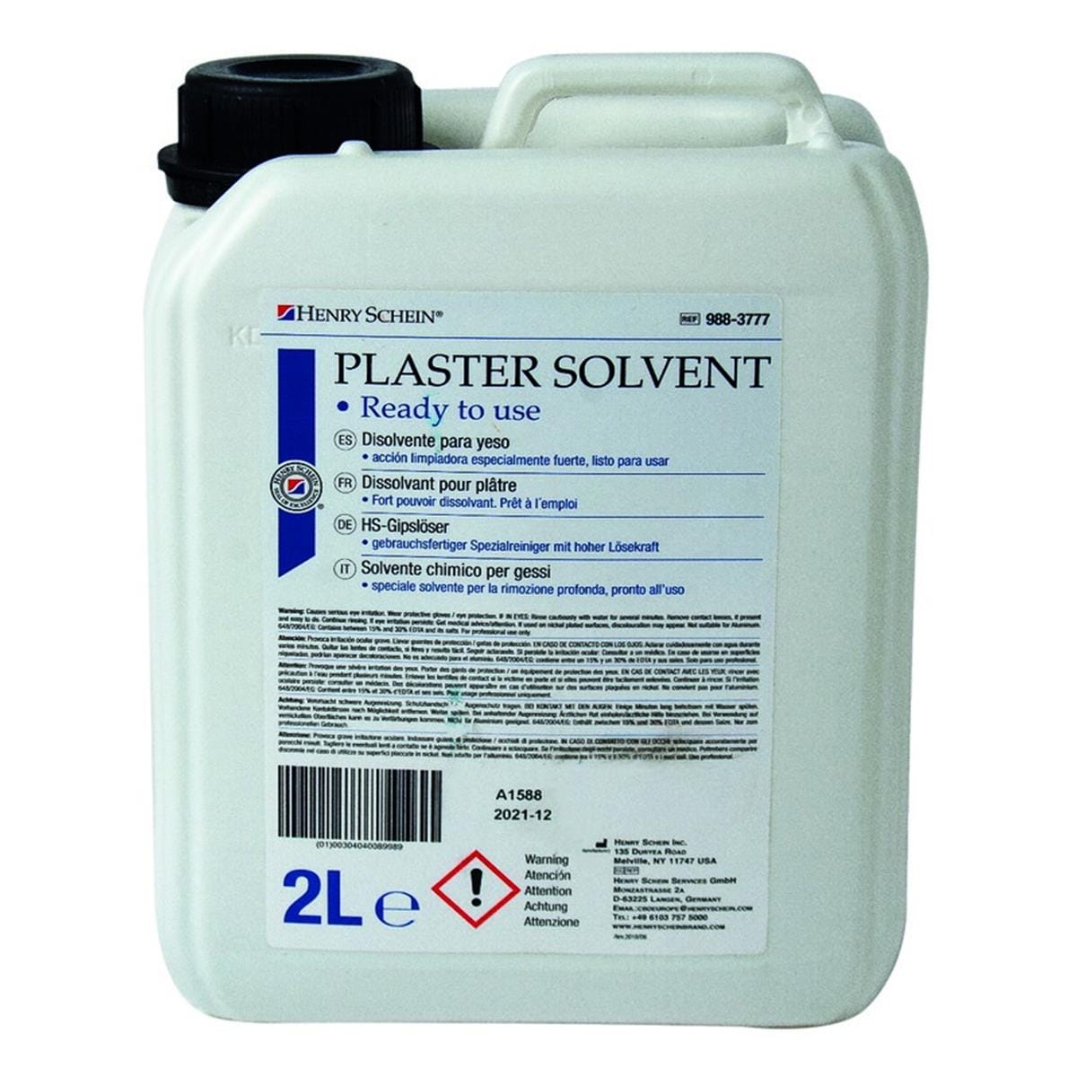Solvant HENRY SCHEIN - Le flacon de 2 litres