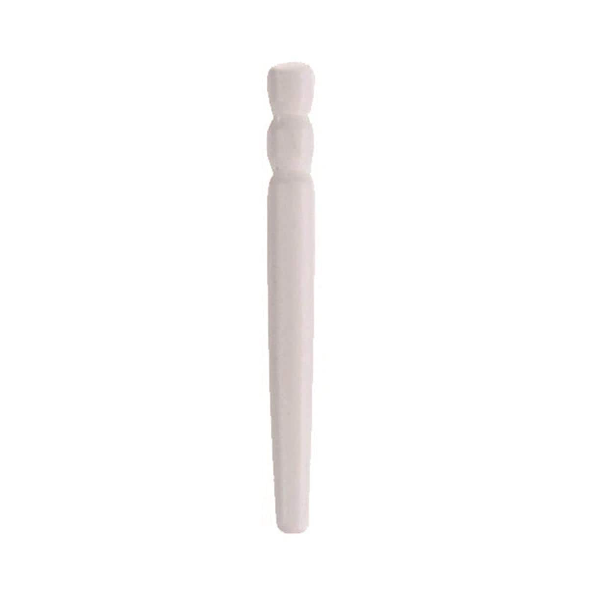 Tenons cylindro-coniques calcinables - 9,5mm - Blanc - CYBERTECH