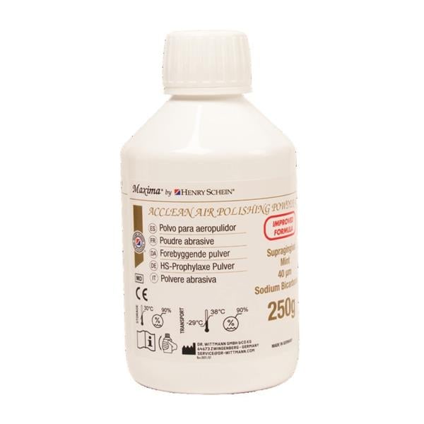 ACCLEAN POUDRE PROPHY MENTHE 250G HENRY SCHEIN