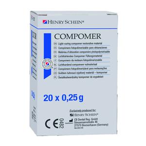 Compomer A2 - Bote de 20x0,25g - HENRY SCHEIN