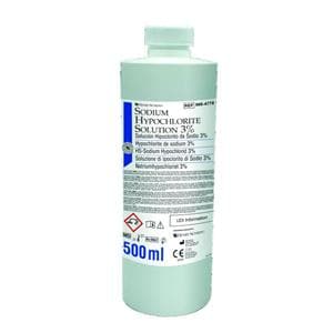 Sodium Hypochlorite 3% - Flacon de 500mL - HENRY SCHEIN