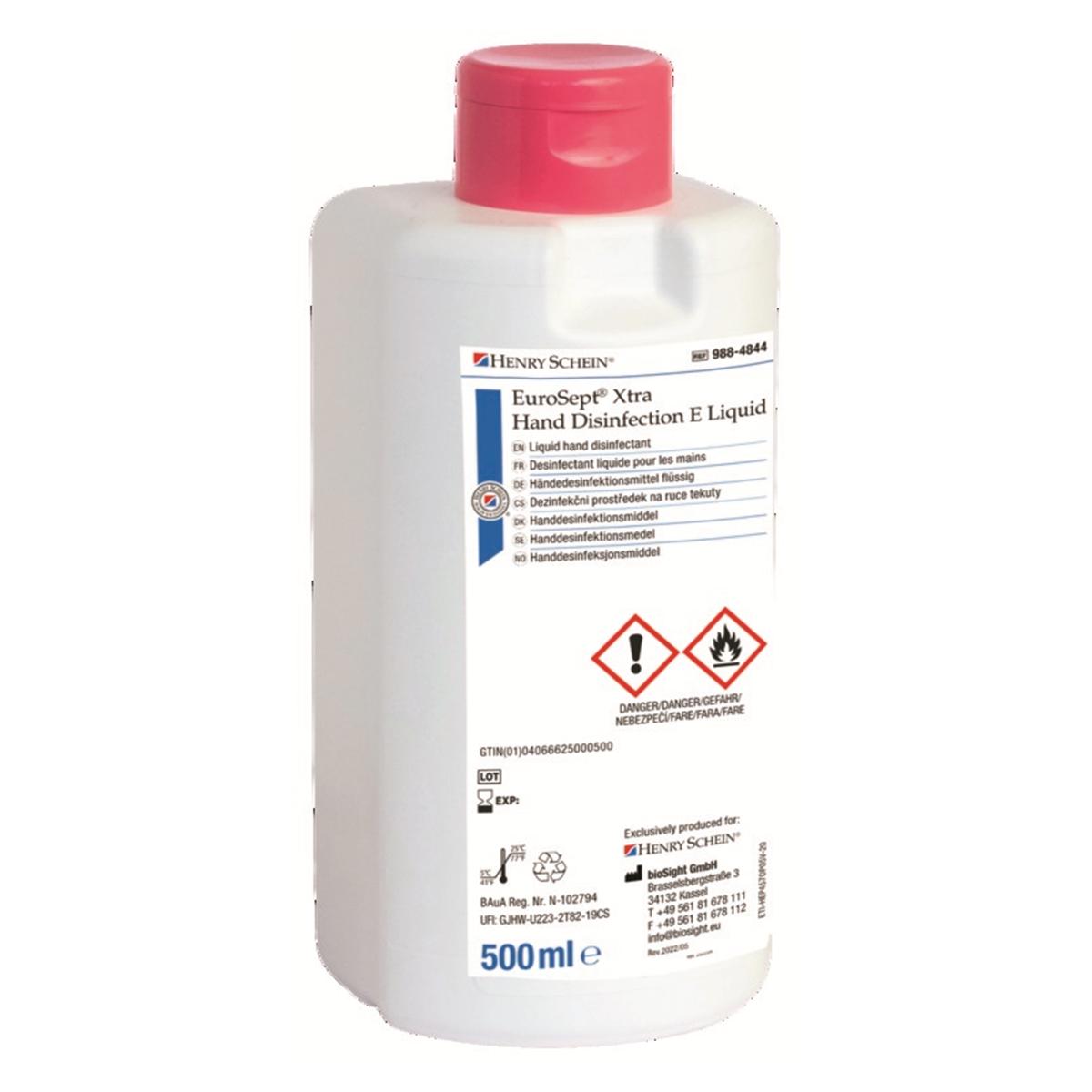 Eurosept Xtra Liquide Hydro mains 1L HENRY SCHEIN