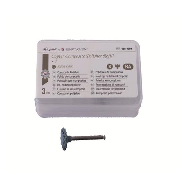Recharge polissoir composite Copter S (10mm), polissage x3 HENRY SCHEIN