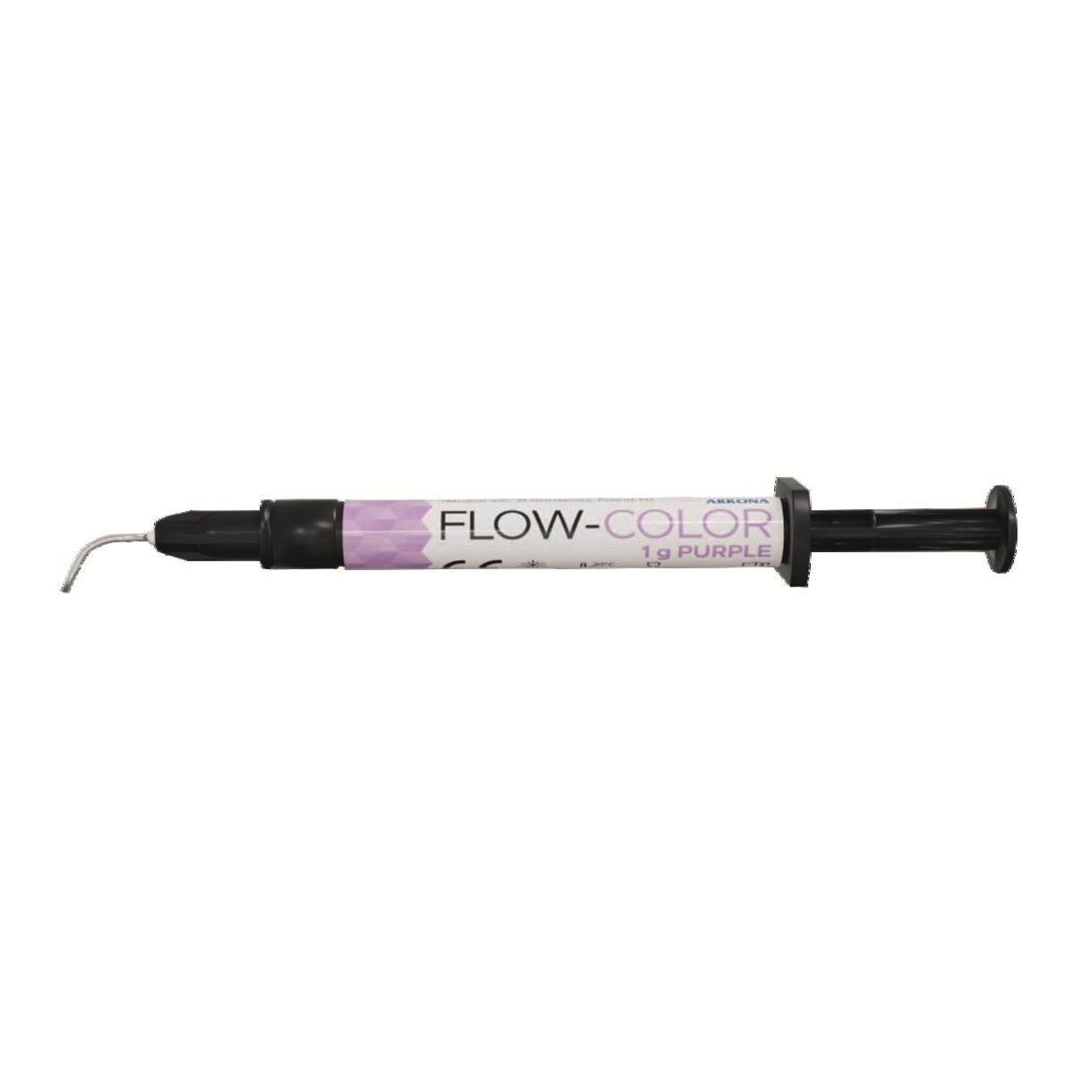 Flow color composite fluide violet seringue de 1g + embout -Arkona
