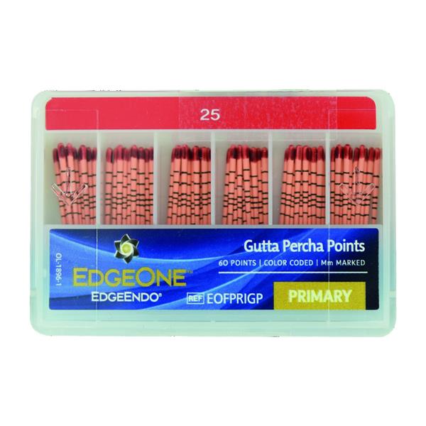 Pointes Gutta Percha Edge One Fire EDGE ENDO - Primary - Bote de 60