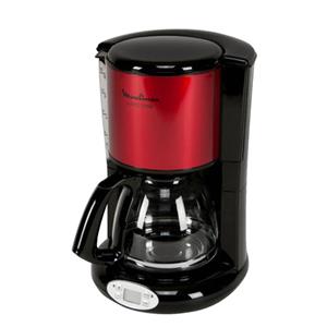 CAFETIERE FILTRE SUBITO PROGRAMMAB.ROUGE MOULINEX