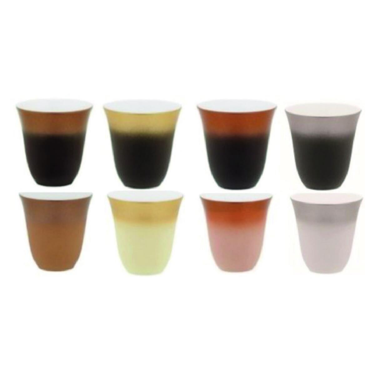 LOT DE 4 TASSES A CAFE 7CL DEGRENNE