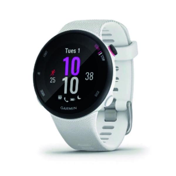Montre de course 45S - Blanche - GPS - Forerunner - GARMIN
