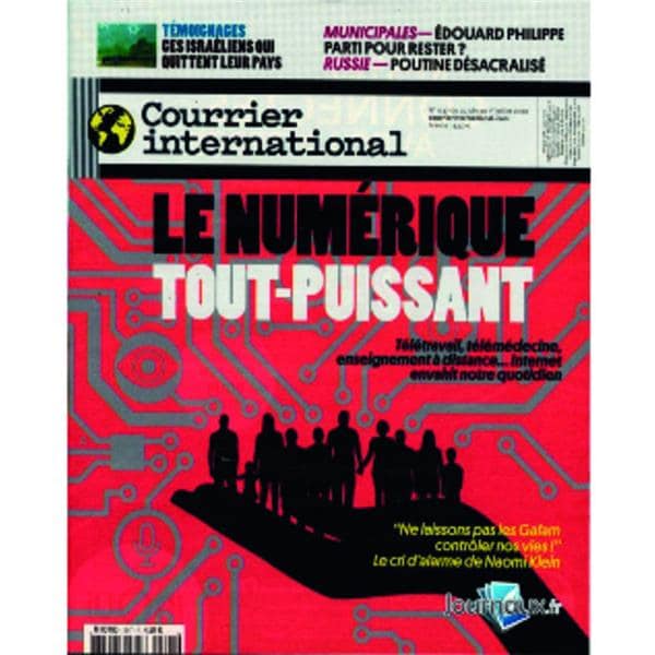 ABONNEMENT HEBDOMADAIRE COURRIER INTERNATIONAL